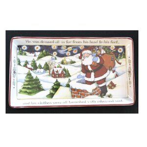 Portmirion Studio Sandwich Tray  A Christmas Story With Box Entertaining